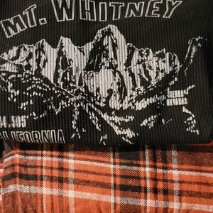 Lucky Brand Sleepwear Pajama Set Men's Small NEW Thermal Crew & Flannel Pants B5